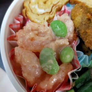 冷凍エビで簡単に♡甘〜いエビマヨ